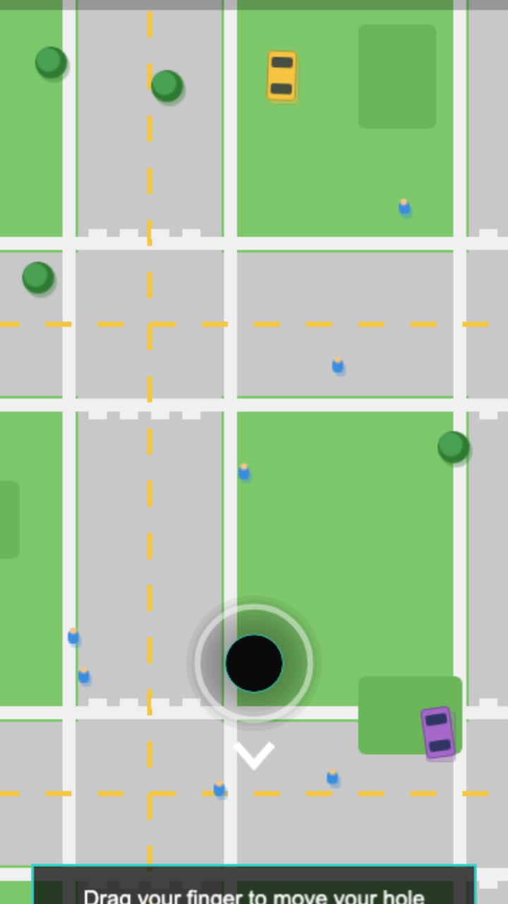 All In Hole — Arcade game