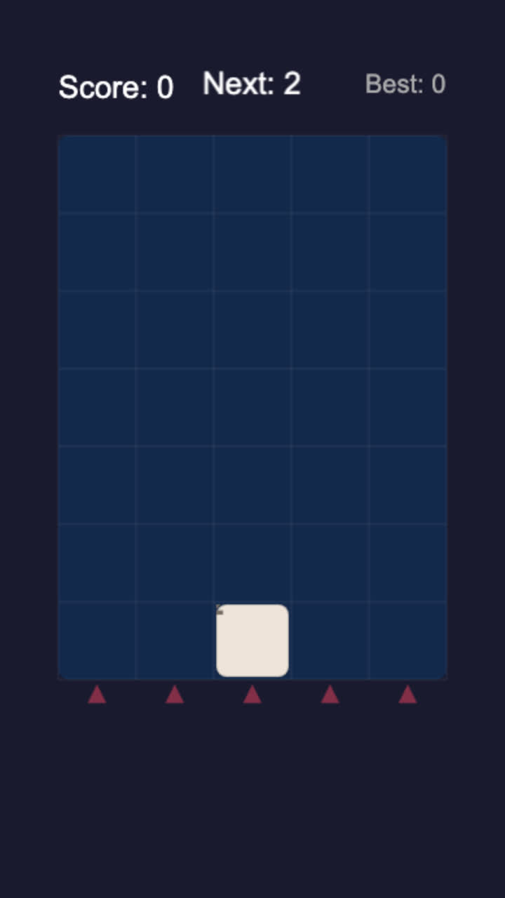 Drop Merge 2048 — Puzzle game