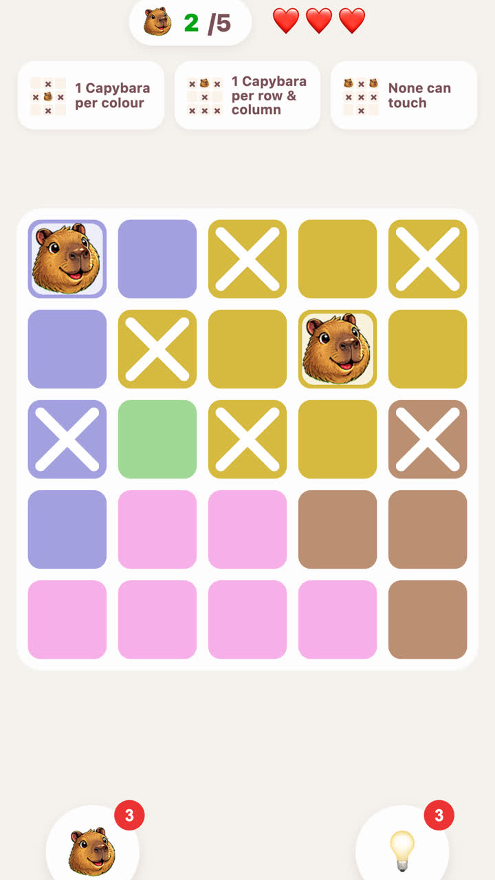 CapyDoku — Puzzle game