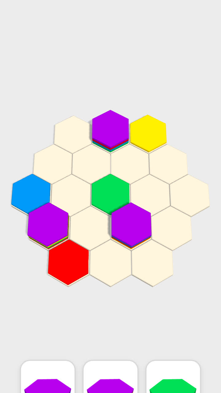 Hex Merge — Puzzle game